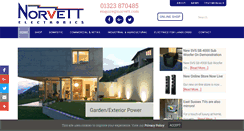 Desktop Screenshot of norvett.com